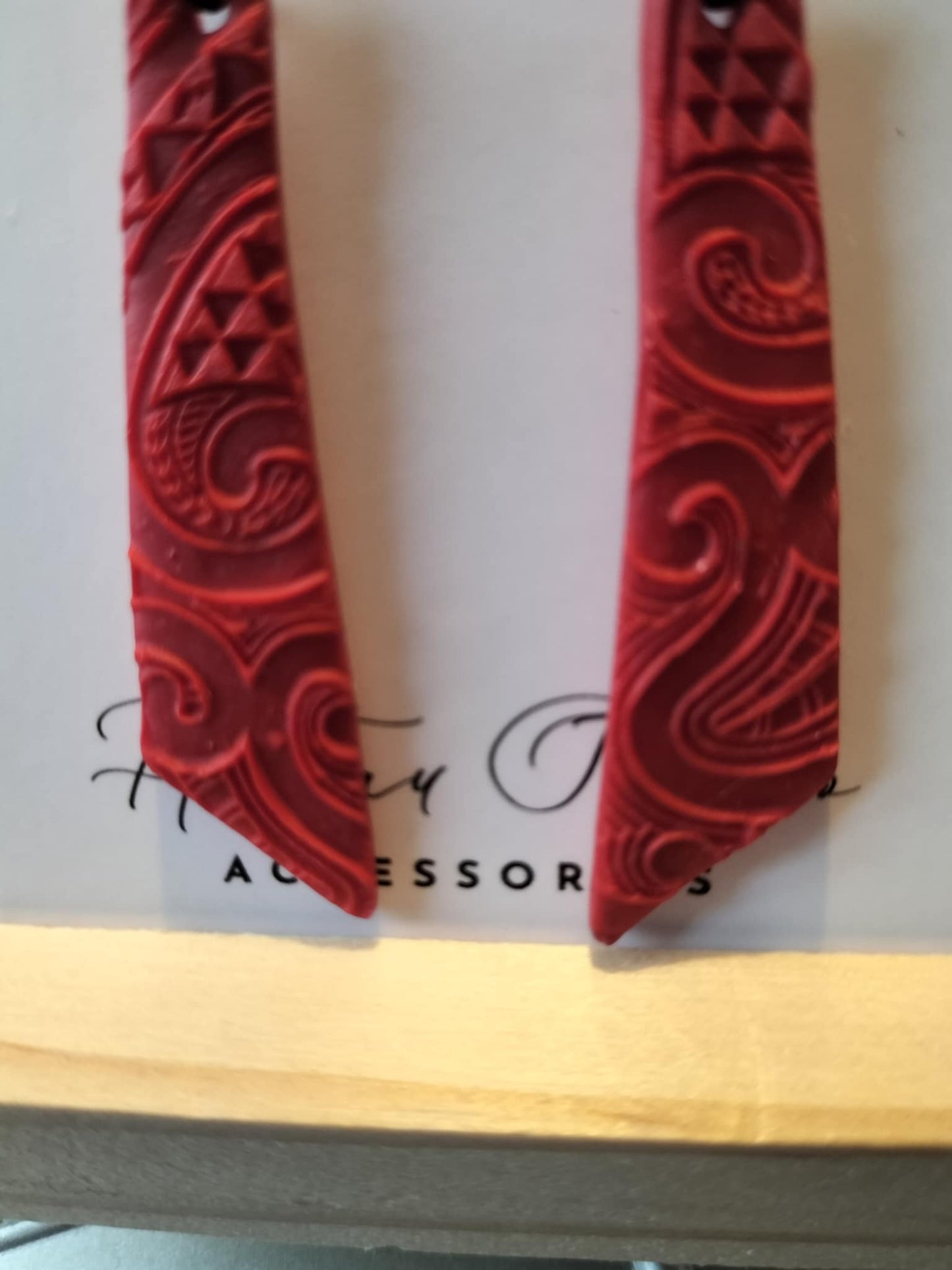 Whero Toru Earrings.