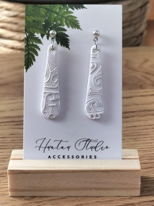 Mā - Whā Earrings.