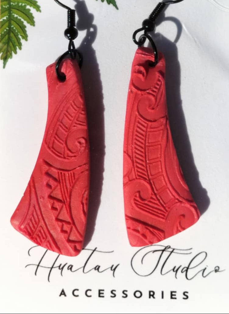 Whero Whitu Earrings