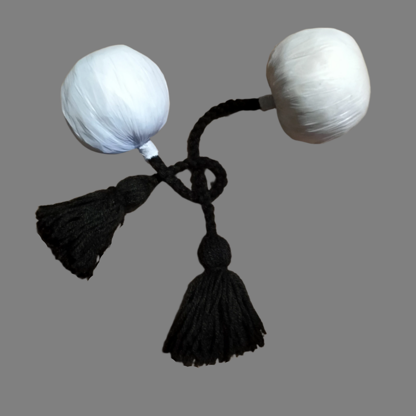 BLACK - BLACK TASSEL POI.