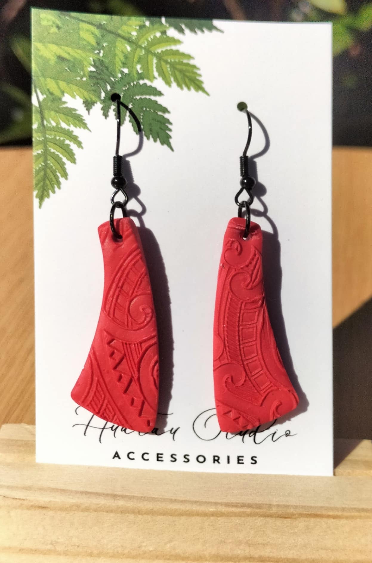 Whero Whitu Earrings