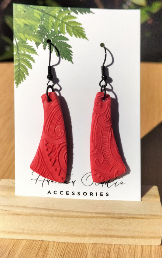 Whero Whitu Earrings