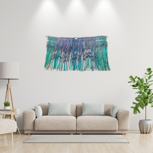 HARAKEKE WALL HANGING.