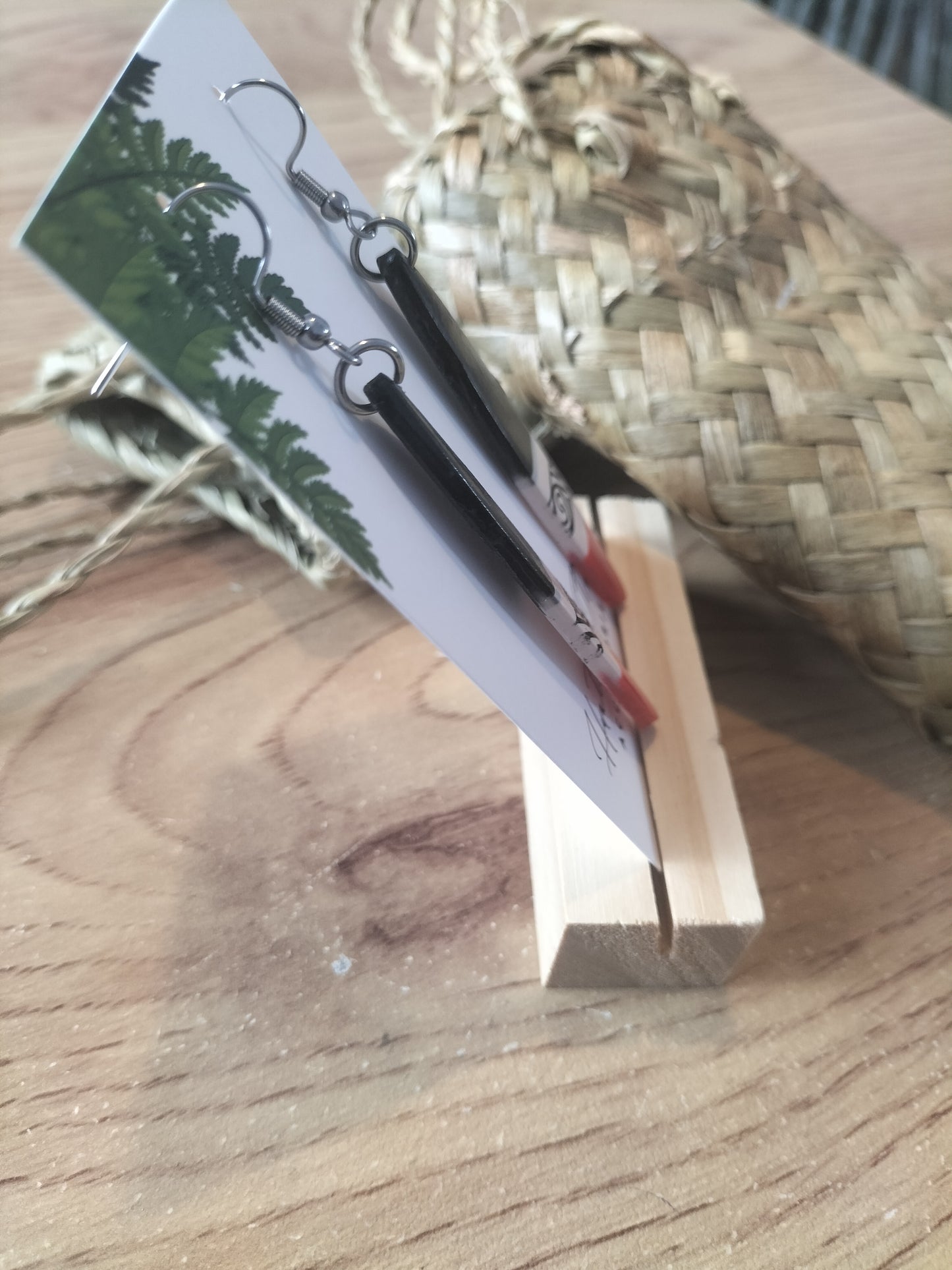 Black, White, Red Spiral.